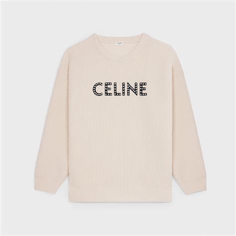 celine logo sweater|KNITWEAR WOMEN .